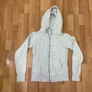 Lululemon Athletica Light Gray Hoodie